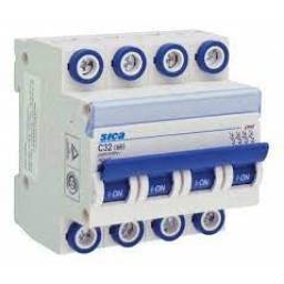 TERMOMAGNETICA P/DIN SICALIMIT 4P 63A 10KA