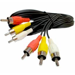CABLE 3 RCA 3 RCA VIDEO 1,80 MTS,