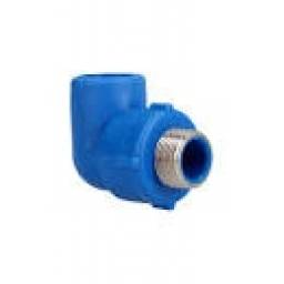 CODO TERMOFUSION AZUL INS,MACHO,20MM X 1/2"90?K21