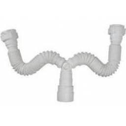 SIFON DOBLE EXTENSIBLE UNIVERSAL