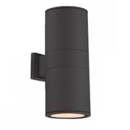 APLIQUE DE EXTERIOR NEGRO 6W 3000K