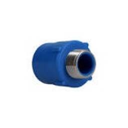 TUBO INSERTO MACHO TERMOFUSION AZUL 20MMX1/2"