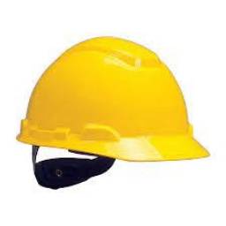 CASCO SEGURIDAD PVC AMARILLO/BLANCO