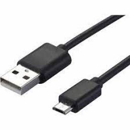 CABLE DATOS Y CARGA MICRO USB A USB 1 MT,
