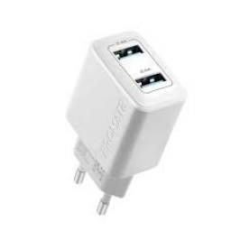 CARGADOR DE PARED 2 USB A USB 5V 2.4A CD460C