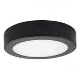 PLAFON LED REDONDO 3000/6000K NEGRO