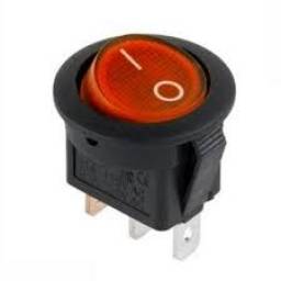 LLAVE REDONDA C/LUZ ON OFF 13AM 125V