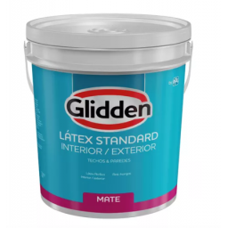 LATEX ACRILICO BLANCO MATE 18 LTS, INT/EXT