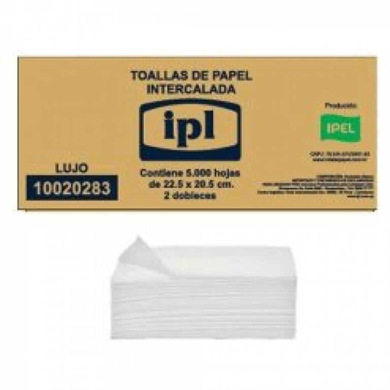 TOALLA BLANCA INTERCALADA SELECT X 250 HOJAS