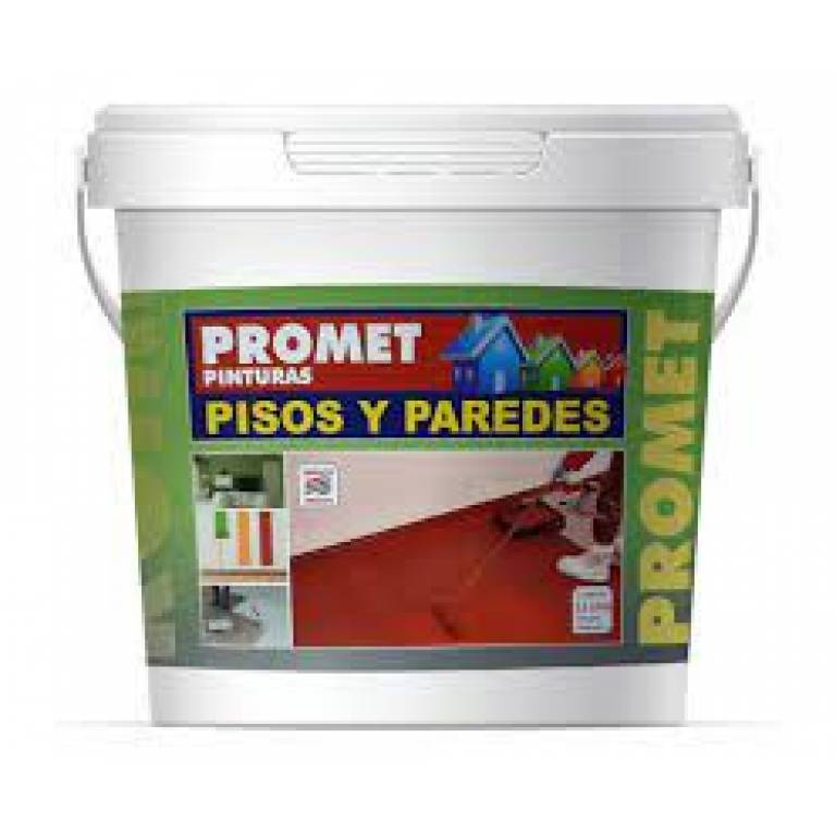 PINTURA PISOS Y PAREDES VERDE TENIS 3,6 LT, (6106)