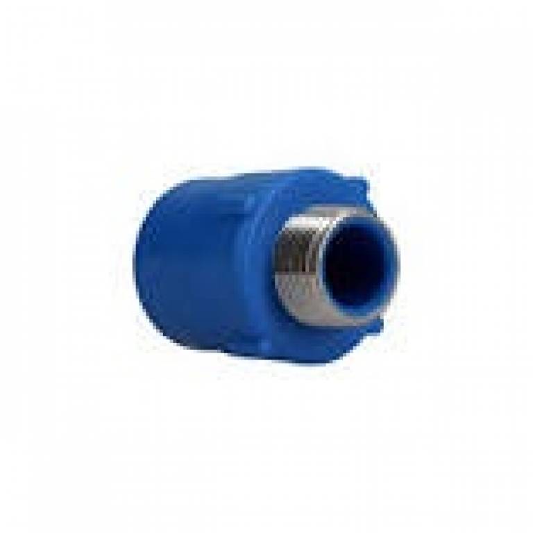 TUBO INSERTO MACHO TERMOFUSION AZUL 20MMX12