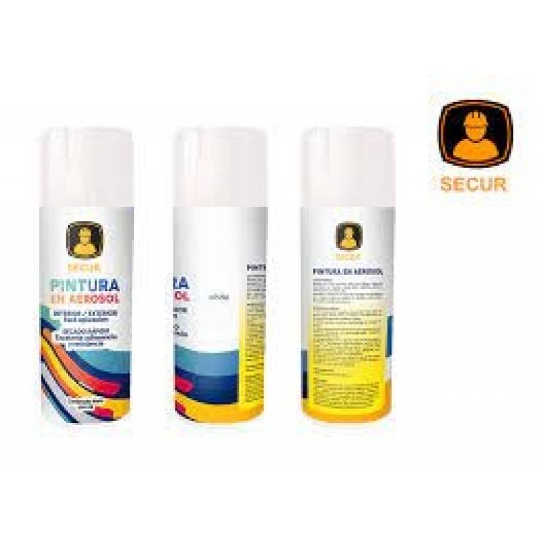 PINTURA AEROSOL BLANCO SATINADO 400CC 40S