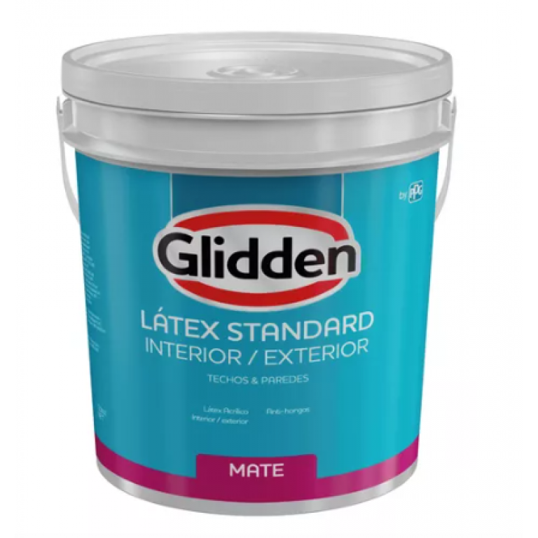 LATEX ACRILICO BLANCO MATE 18 LTS, INTEXT